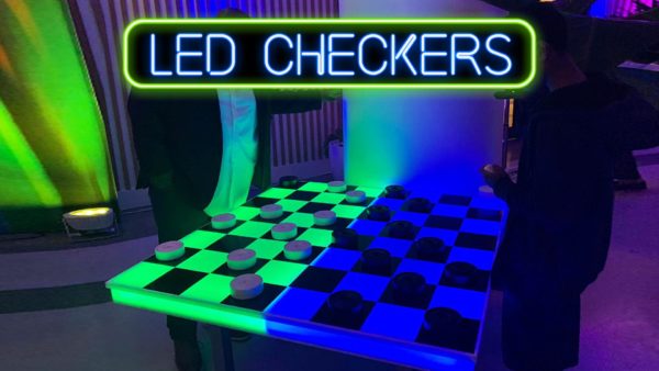 Giant LED Checkers
