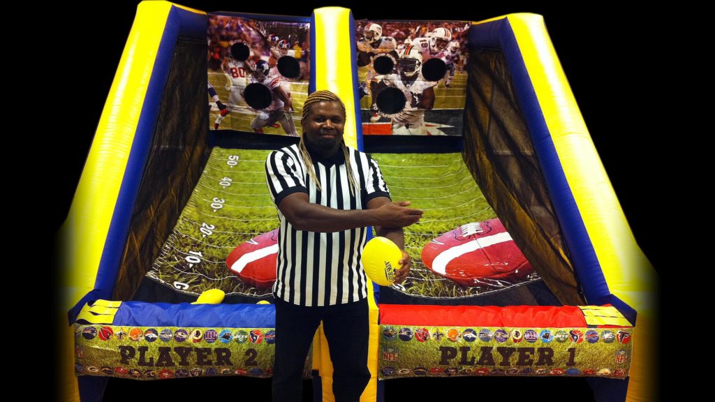 Football Toss Inflatable Orlando Arcade Game Rentals
