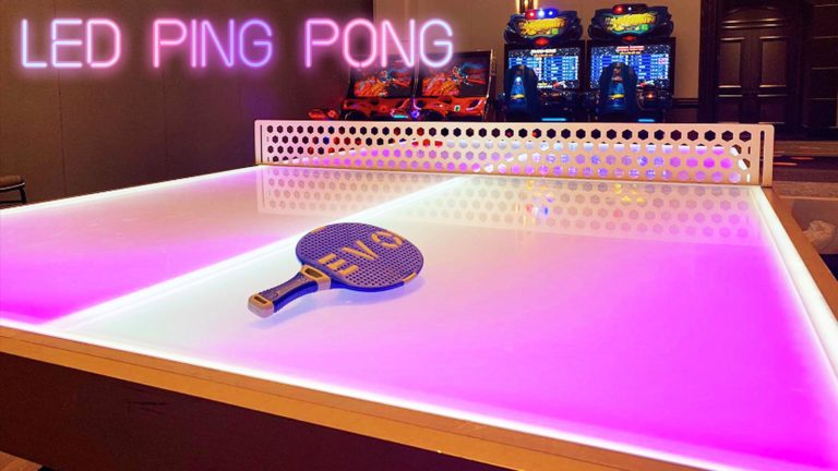 orlando arcade game rentals and LED Ping Pong in Florida