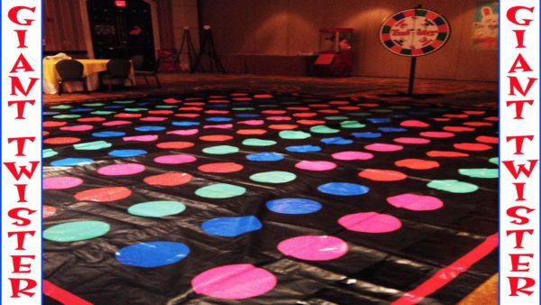 Giant Twister Mat and Twister Wheel
