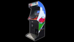 racing driving arcade machine