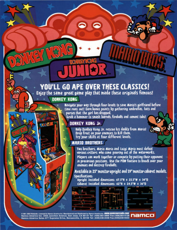 Mario Brothers Arcade Game Rental Orlando Arcade Game Rentals