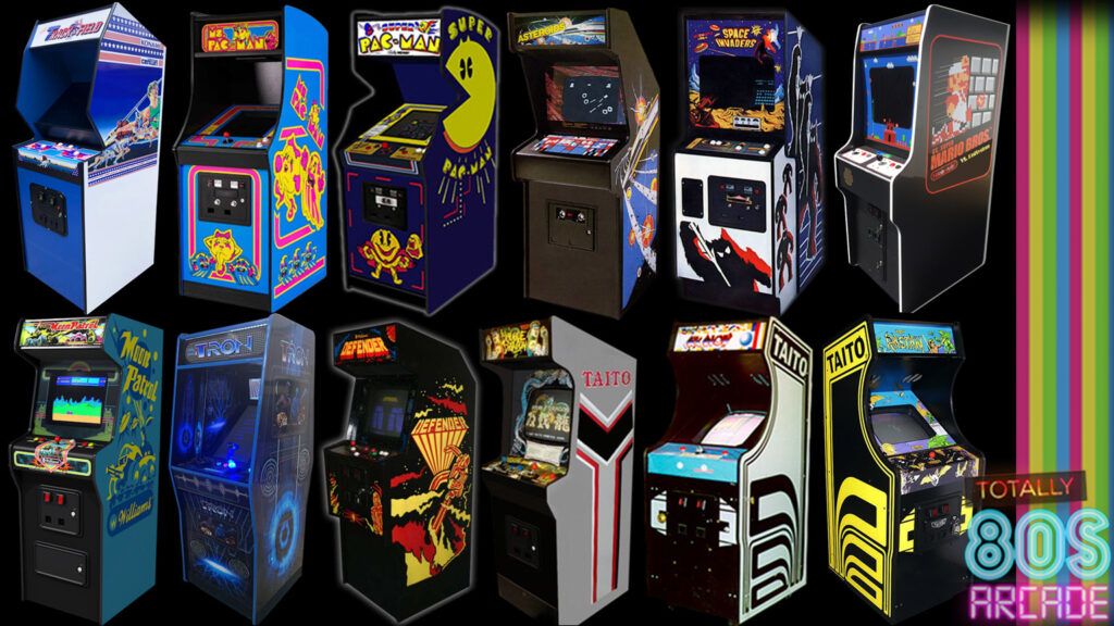 iconic 1980s arcade games