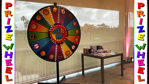60" Prize Wheel in Orlando Florida